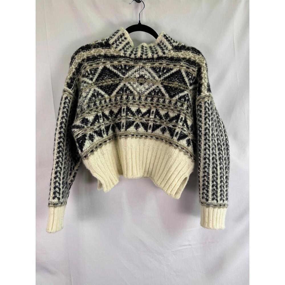 Splendid Patterned Cropped Vail Sweater - Picture 5 of 12